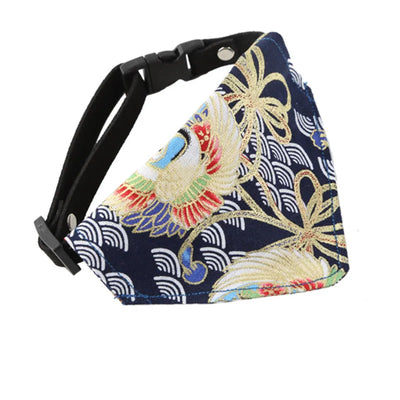 Adjustable Cat Bandana Collar