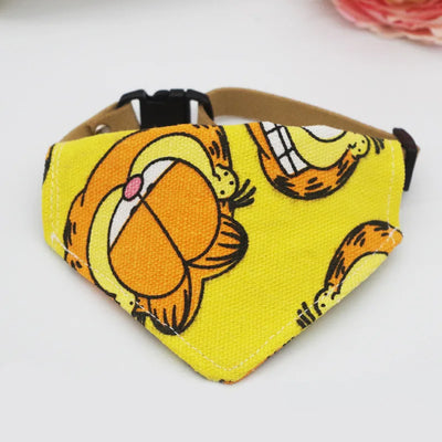 Adjustable Cat Bandana Collar
