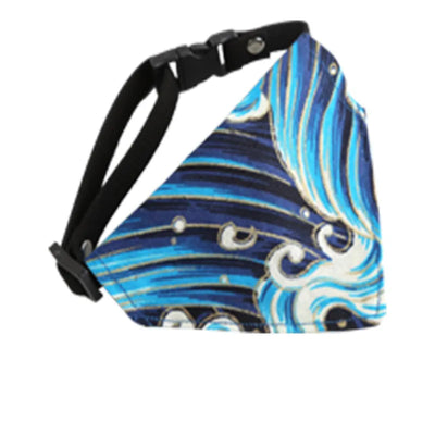 Adjustable Cat Bandana Collar