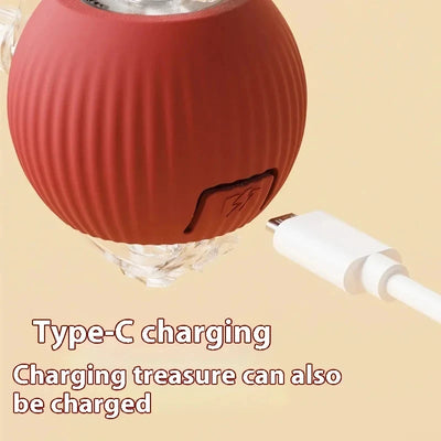 Rechargeable Automatic Rolling Ball Cat Toy