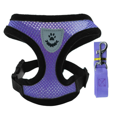 Dog Vest Walking Leash