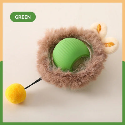 Rechargeable Automatic Rolling Ball Cat Toy