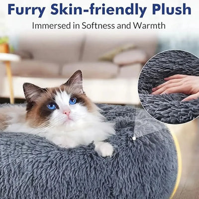 Round  Super Soft Pet Bed