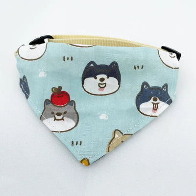 Adjustable Cat Bandana Collar