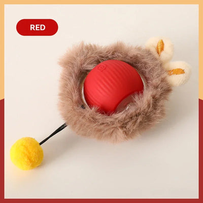 Rechargeable Automatic Rolling Ball Cat Toy