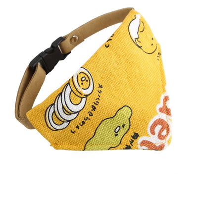 Adjustable Cat Bandana Collar
