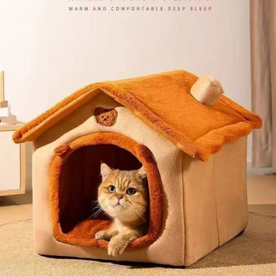All Season Dog House Style Bed