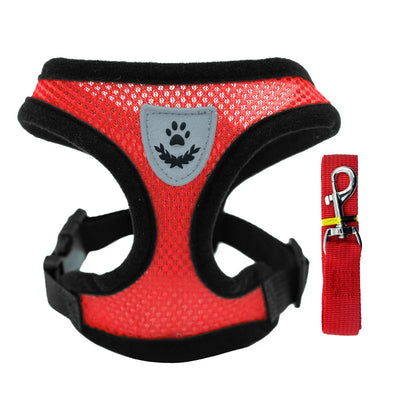 Dog Vest Walking Leash